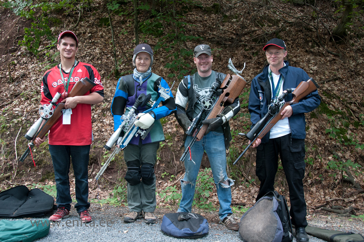 Ryan Haessel CA, Heli Jalakas EE, Rob Farnworth UK, Gerald Brinkmann DE